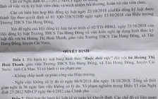 UBND tỉnh Cà Mau rà soát quy trình cho giáo viên thôi việc