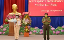 Cà Mau có nữ phó giám đốc công an tỉnh đầu tiên