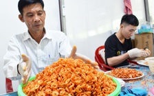 Tôm khô, cá khô ở Cà Mau bắt đầu tăng giá