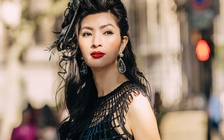 Ca sĩ Nguyễn Hồng Nhung diện sang chảnh xem show thời trang tại Pháp
