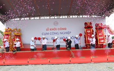 Long An có thêm một cụm công nghiệp được khởi công