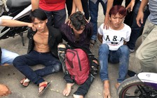 Bắt nóng 3 nghi can cướp điện thoại của người đi đường