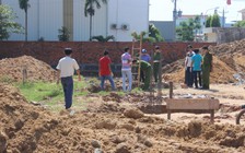 Phát hiện thi thể bảo vệ dưới hố móng công trình