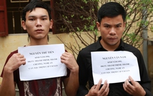 Bắt 2 nghi phạm 1 tháng gây 10 vụ trộm tại Hà Tĩnh, Nghệ An
