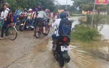 Mưa lớn, thủy điện xả lũ, hơn 3.000 học sinh Hà Tĩnh phải nghỉ học