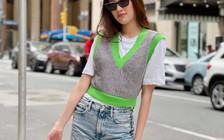 Phong cách street style của hoa hậu Khánh Vân tại Mỹ