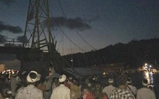 Cầu sập gần đảo Bali, 8 người thiệt mạng