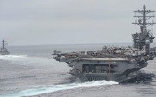 Tàu sân bay thứ ba của Mỹ đến gần Triều Tiên làm gì?