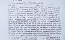 Giáo viên, thí sinh nói gì về đề thi lớp 10 môn ngữ văn?