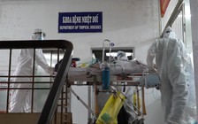 Chiến sĩ công an P.Phú Trung - bệnh nhân 8944 đã đặt ECMO, chuyển đến BV Chợ Rẫy