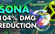 Video LMHT: Hết hồn với thánh tank Sona giảm 104% sát thương