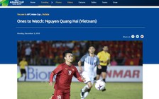 Từ AFF Cup, LĐBĐ châu Á 'đặt cược' Quang Hải tỏa sáng ở Asian Cup 2019