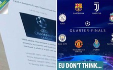 Đã có kết quả bốc thăm vòng tứ kết Champions League?