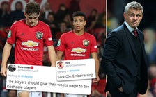 CĐV M.U kêu gọi sa thải HLV Solskjaer