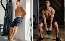 Bất chấp chỉ trích, Cristiano Ronaldo tiếp tục khoe cơ bụng 6 múi