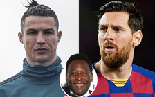 Sau 1 tháng chọn Cristiano Ronaldo, “Vua” Pele thay đổi chọn Messi hay nhất