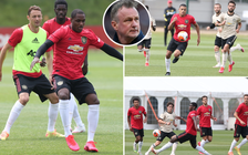 M.U hú vía huỷ đấu tập giờ chót với Stoke City