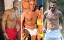 Những cựu danh thủ giữ thể hình cực chuẩn đến khó tin