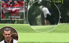Gareth Bale bình thản đi đánh golf giữa lúc Real Madrid gục ngã tại Etihad