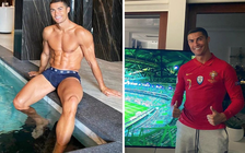 Cristiano Ronaldo kêu gọi CĐV bỏ đồ ngọt, ăn rau và tắm nắng để thắng Covid-19