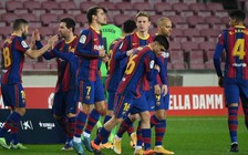 Kết quả La Liga, Barcelona 2-1 Real Sociedad: Thắng nghẹt thở leo lên hạng 5