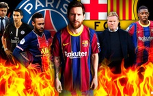 Xung đột căng thẳng giữa Barcelona và PSG về Messi, HLV Pochettino lên tiếng gây sốc