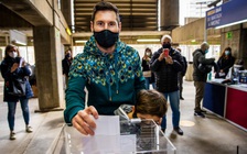 Messi và con trai đi bỏ phiếu bầu chủ tịch: Tình yêu vô hạn với Barcelona
