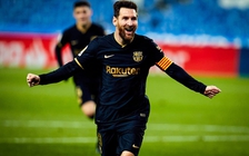 Kết quả Sociedad 1-6 Barcelona: Đêm lịch sử của Messi và Sergino Dest