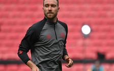 EURO 2020: Christian Eriksen quay lại sân tập khích lệ tuyển Đan Mạch