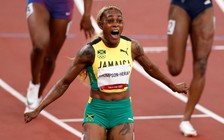 Nữ hoàng điền kinh Jamaica thống trị cự ly 100m phá kỷ lục Olympic sau 33 năm