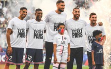 Mbappe bị CĐV PSG la ó khi Messi ra mắt khán giả trên sân Parc des Princes
