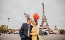 Dân mạng thả 'mưa tim' cho bộ ảnh con trai chụp cha mẹ U.80 ở Paris