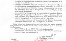 Trường ĐH cảnh báo hành vi lừa đảo chiếm đoạt học phí