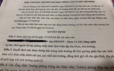 Sinh viên đã bị buộc thôi học vẫn nhờ người thi hộ