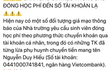 Cảnh báo tình trạng cha mẹ bị con cái… lừa tiền học phí