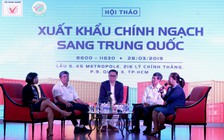 Trung Quốc chỉ nhập chính ngạch 8 loại nông sản Việt