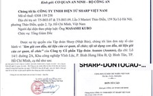 Sharp Việt Nam tố cáo Asanzo lên Bộ Công an vì làm giả tài liệu