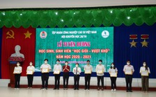 Tập đoàn Công nghiệp cao su Việt Nam khen thưởng 463 học sinh, sinh viên