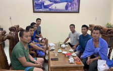 Cứu 7 thuyền viên trên tàu chở 1.500 tấn xỉ than bị chìm ở biển Bình Thuận