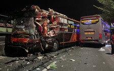 Bình Thuận: Tai nạn liên hoàn giữa 4 xe khách giường nằm