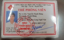 Một 'phóng viên' bị khởi tố vì cưỡng đoạt tài sản