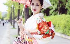 Hoa hậu Đại sứ Du lịch châu Á diện kimono quảng bá du lịch Nhật Bản