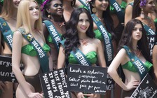 Hoàng Hạnh diện áo tắm nóng bỏng, 'lấn át' đối thủ tại 'Miss Earth 2019'