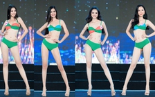 'Bỏng mắt' với phần trình diễn bikini của thí sinh Hoa hậu Việt Nam 2020