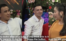 Quyền Linh - Hồng Vân hoảng hốt ông bố ba con bấm liệt nút hẹn hò