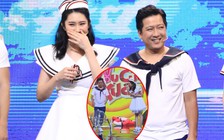 Thúy Ngân 'hoảng hốt' khi khiến Trường Giang 'nổi quạu' trên sóng truyền hình