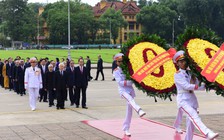 Tổng bí thư cùng lãnh đạo Đảng, Nhà nước viếng Chủ tịch Hồ Chí Minh
