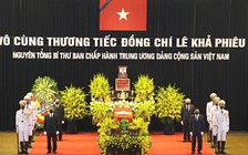Lễ viếng nguyên Tổng bí thư Lê Khả Phiêu