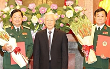 Tổng bí thư, Chủ tịch nước trao quyết định thăng quân hàm 2 tướng lĩnh quân đội