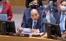 Chủ tịch nước đề xuất 3 giải pháp về an ninh khí hậu tại Hội đồng Bảo an